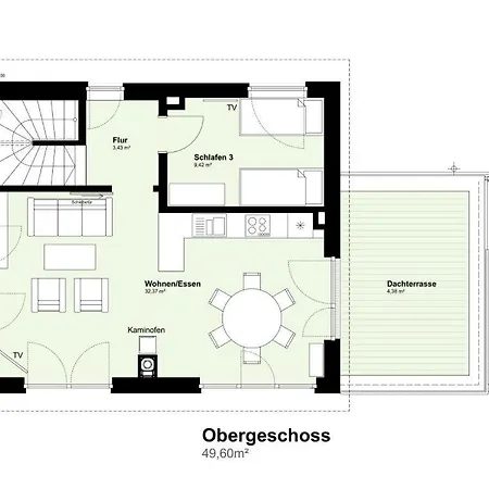 Holiday home Haus Diemeleck - Fuer 6 Personen Mit Sauna Und Dachterrasse Mit Panoramablick Heringhausen